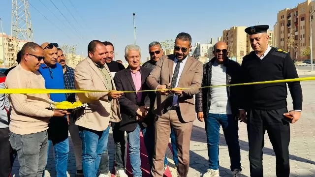 رئيس جهاز العبور الجديدة يفتتح معرض 