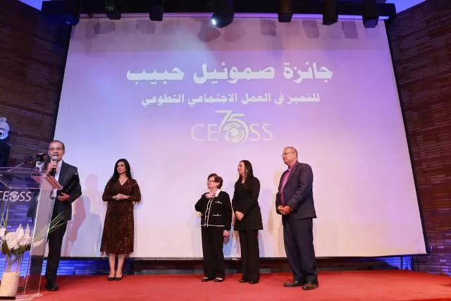 وزيرة التضامن تشهد حفل توزيع جوائز القس صموئيل حبيب..صور