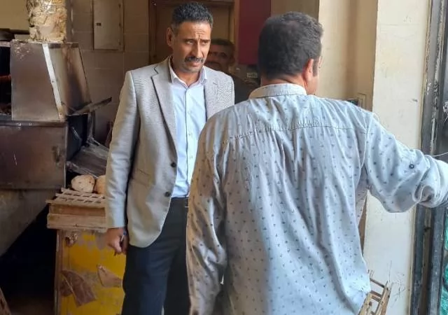 أمين: جهاز مدينة بدر والتموين يحرران 3 محضر نقص وزن للمخابز.. صور