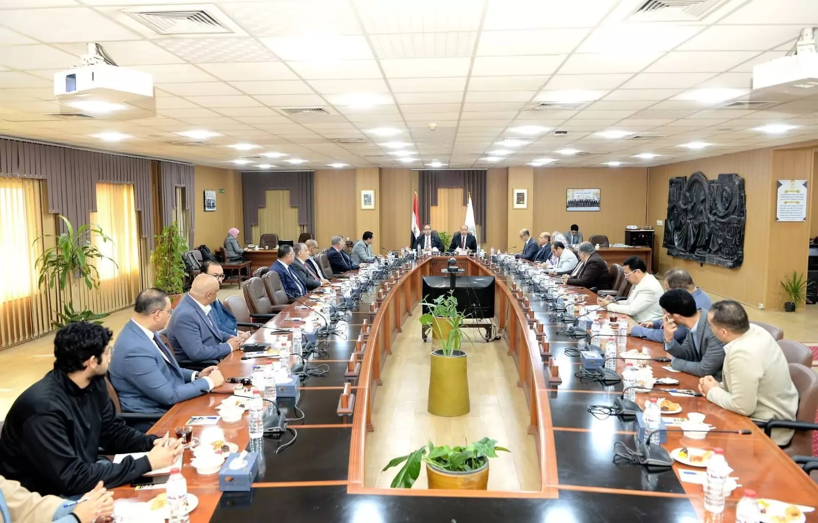 رئيس جامعة كفر الشيخ ضمن قيادة تحالف دلتا للصناعات الغذائية