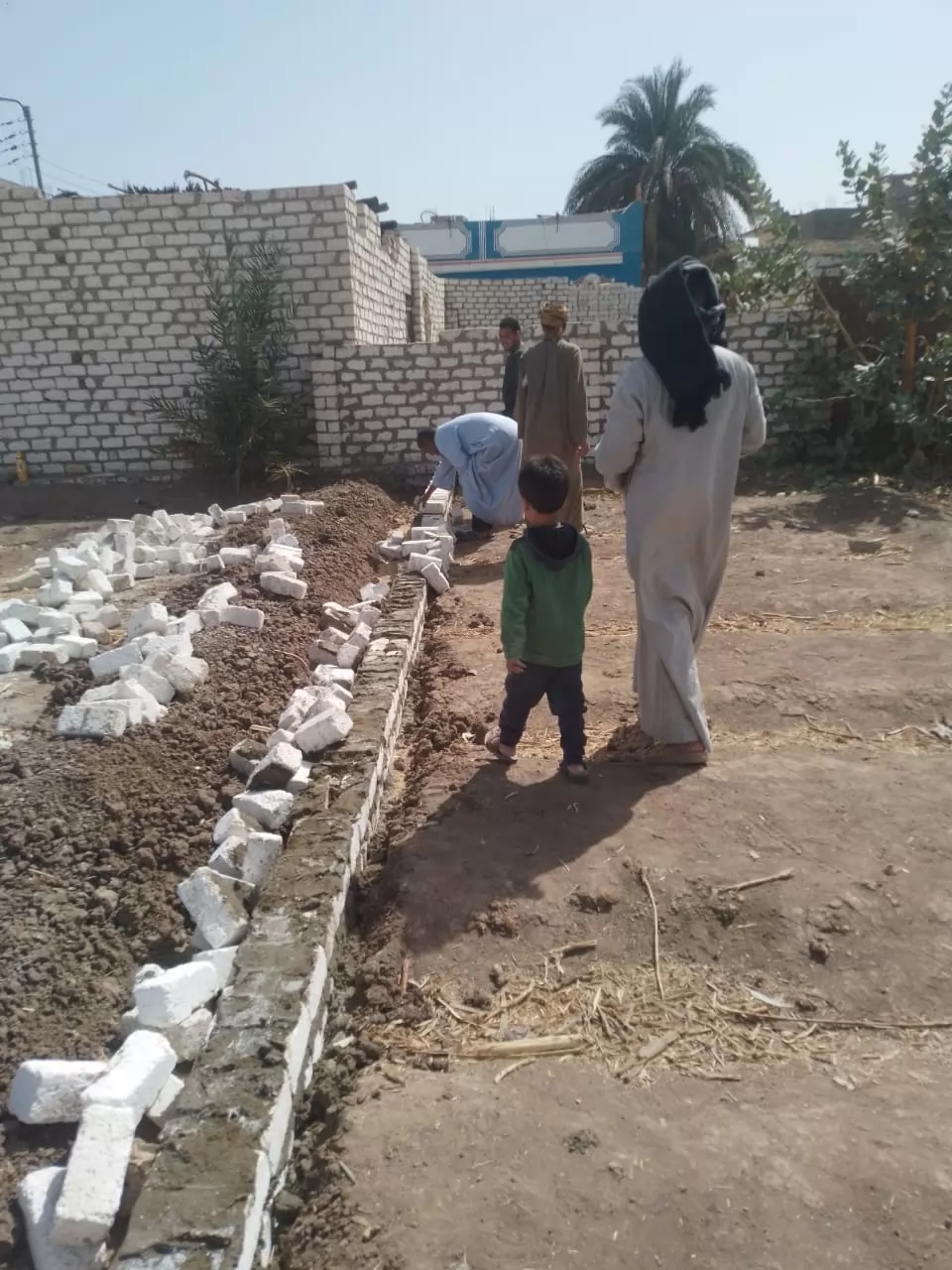 إزالة حالتى تعد على أراضى أملاك الدولة بالمحاميد جنوب غرب الأقصر 