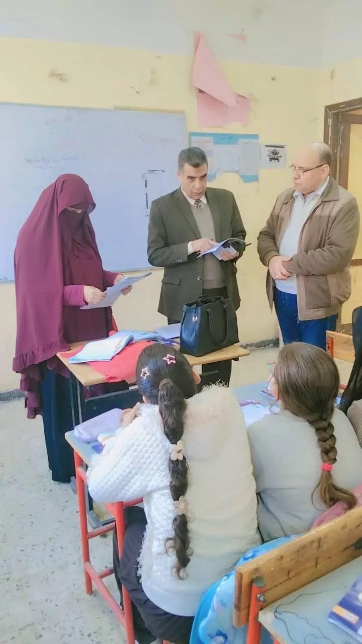 إشادة بانضباط العملية التعليمية بمدرسة خالد بن الوليد بأبوزعبل 