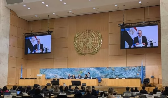 الدورة 61 لمجلس حقوق الإنسان.. وزير الخارجية يلقي كلمة مصر