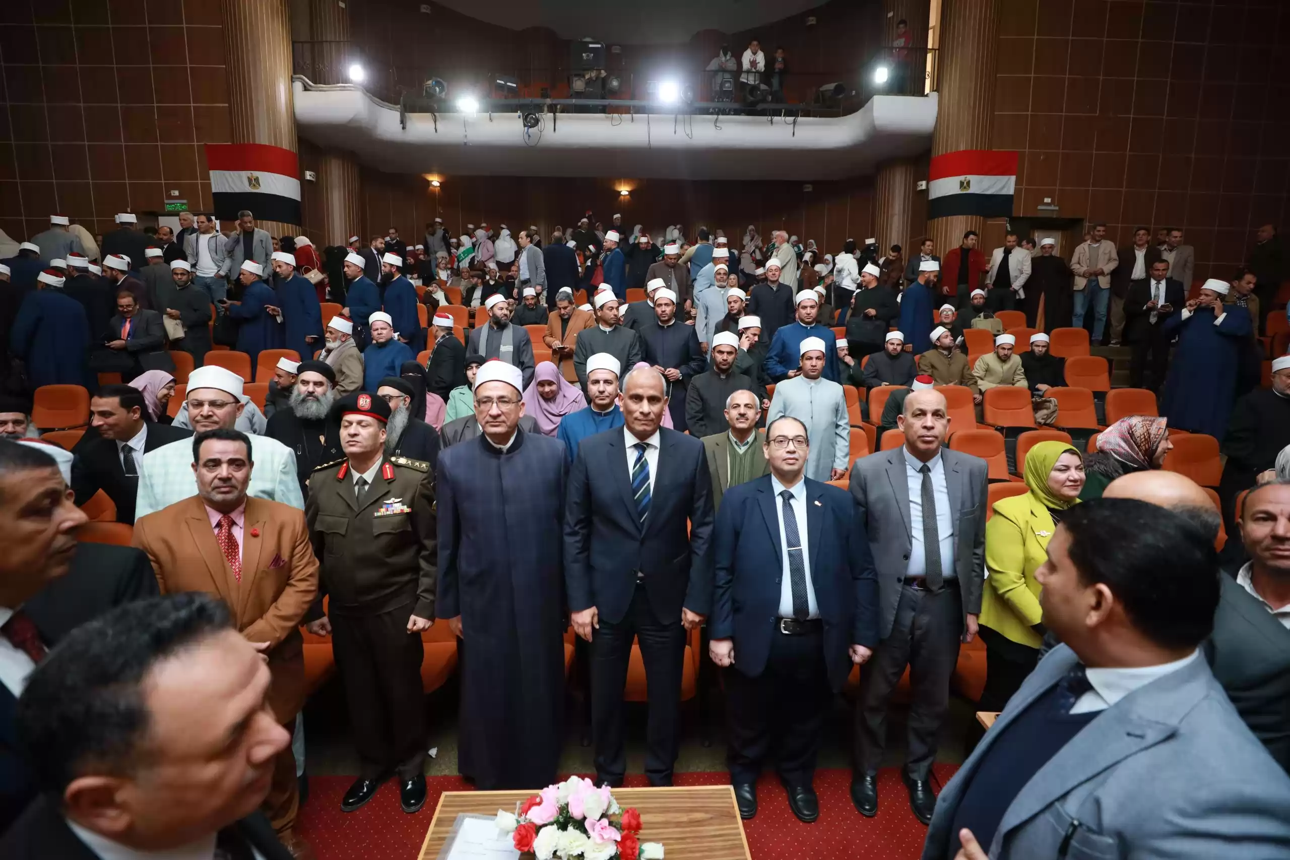  محافظ كفرالشيخ يشهد الاحتفال السنوي للجامع الأزهر