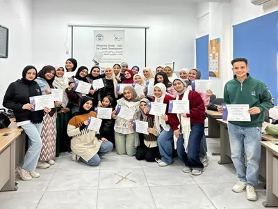 ختام فعاليات دورة مهارات التوظيف بجامعة قناة السويس