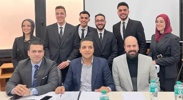 طلاب الذكاء الإصطناعى بالمصرية الروسية يقدمون 41 مشروع تخرج.. صور