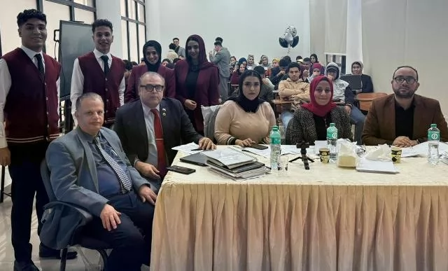 طلاب الذكاء الإصطناعى بالمصرية الروسية يقدمون 41 مشروع تخرج.. صور