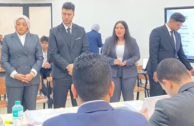 طلاب الذكاء الإصطناعى بالمصرية الروسية يقدمون 41 مشروع تخرج.. صور