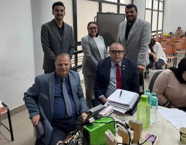 طلاب الذكاء الإصطناعى بالمصرية الروسية يقدمون 41 مشروع تخرج.. صور