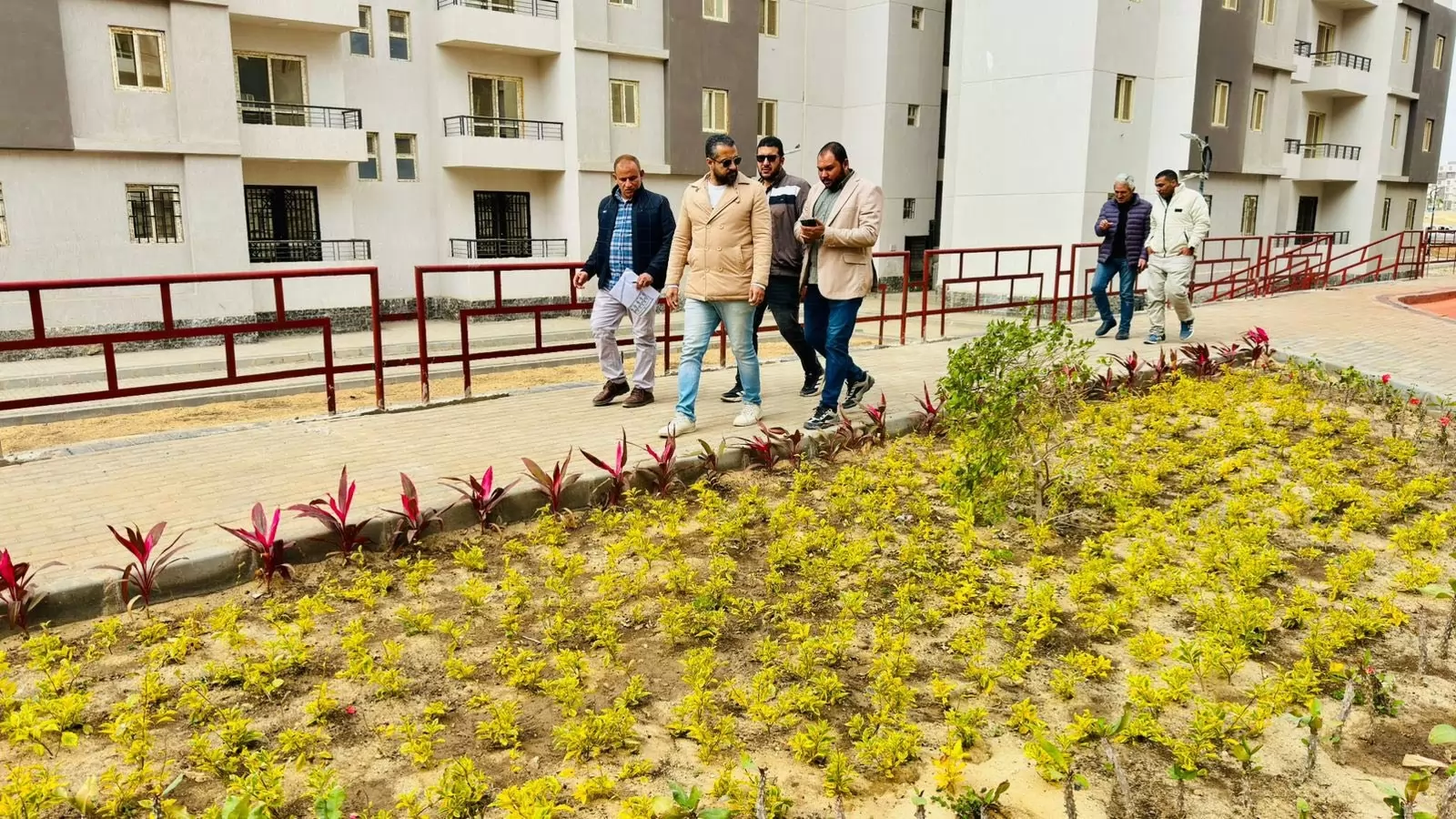 محمود مراد يتابع تنفيذ 