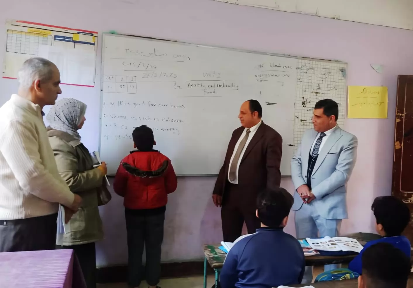 غراب في جولة ميدانية لعدد من الإدارات لتحقيق الانضباط داخل مدارس القليوبية