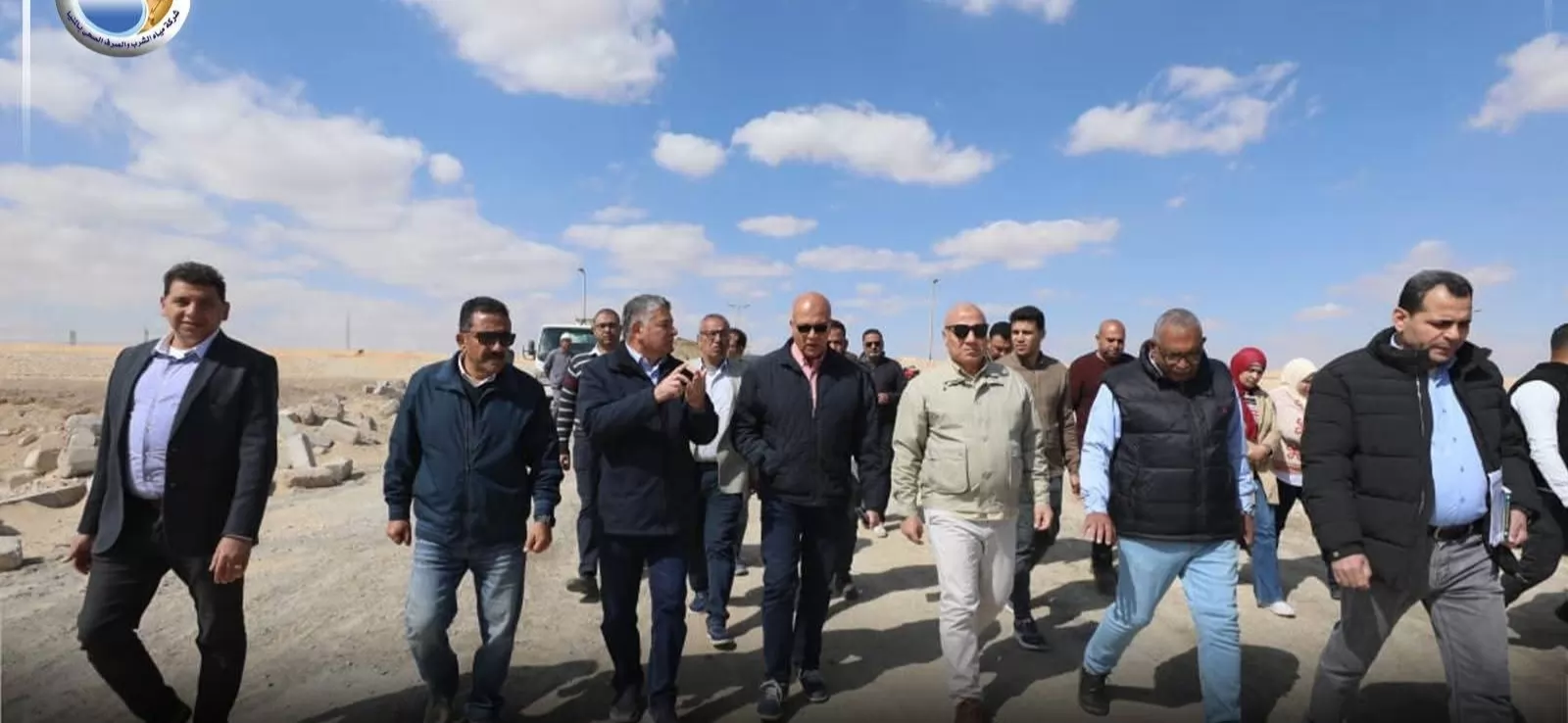 نائب وزيرةالإسكان للمرافق يتفقد مشروعات