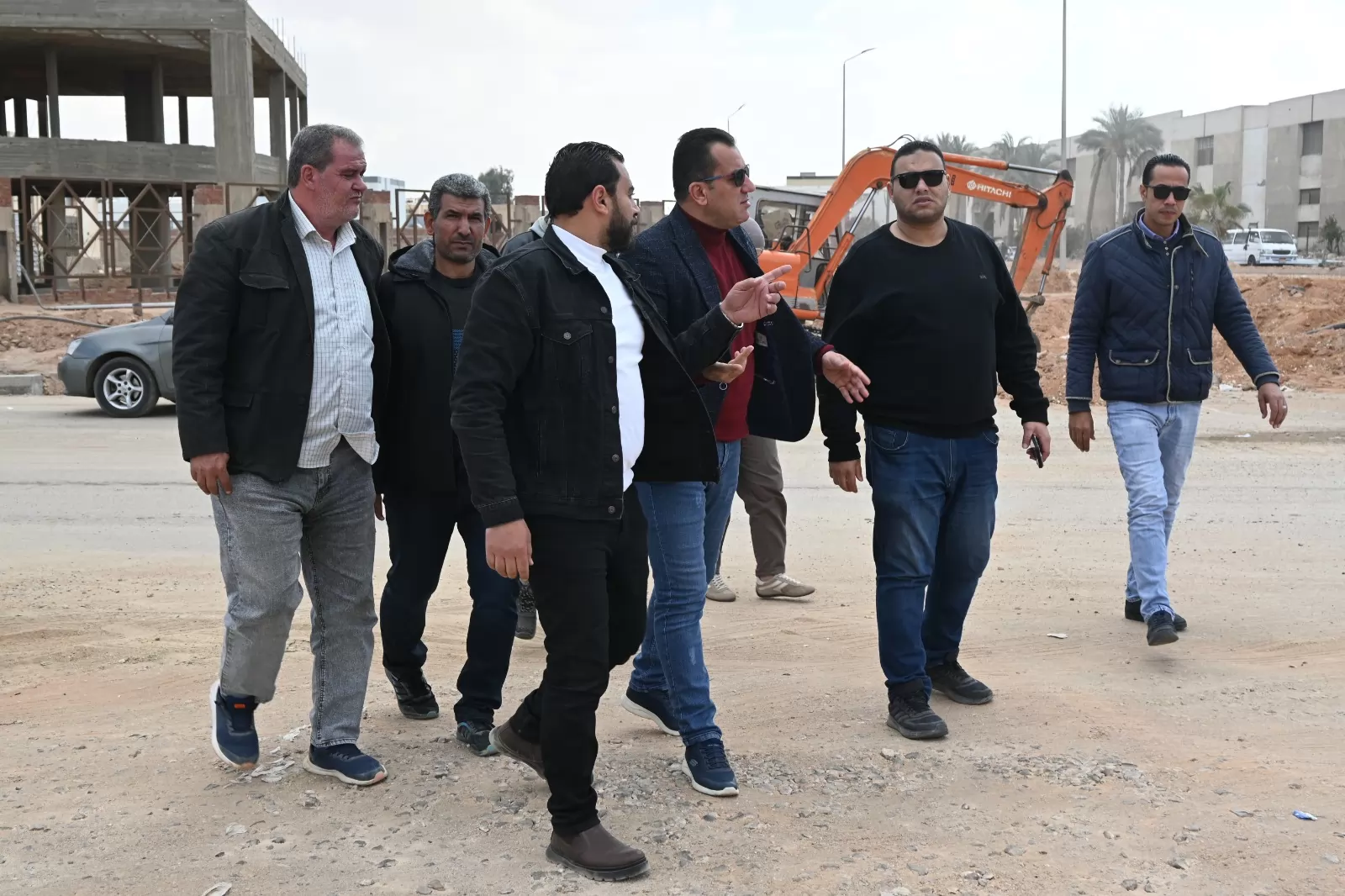 رئيس الجهاز:  تطوير شامل بالمناطق الصناعية بالعاشر .. صور