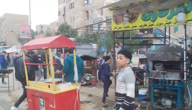 جهاز مدينة بدر يشن حملة مكبرة على إشغالات ومخالفات منطقة الزلزال.