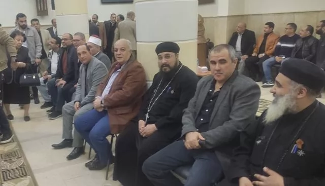 حفل افطار جماعي بالكنيسة الإنجيلية بملوي  