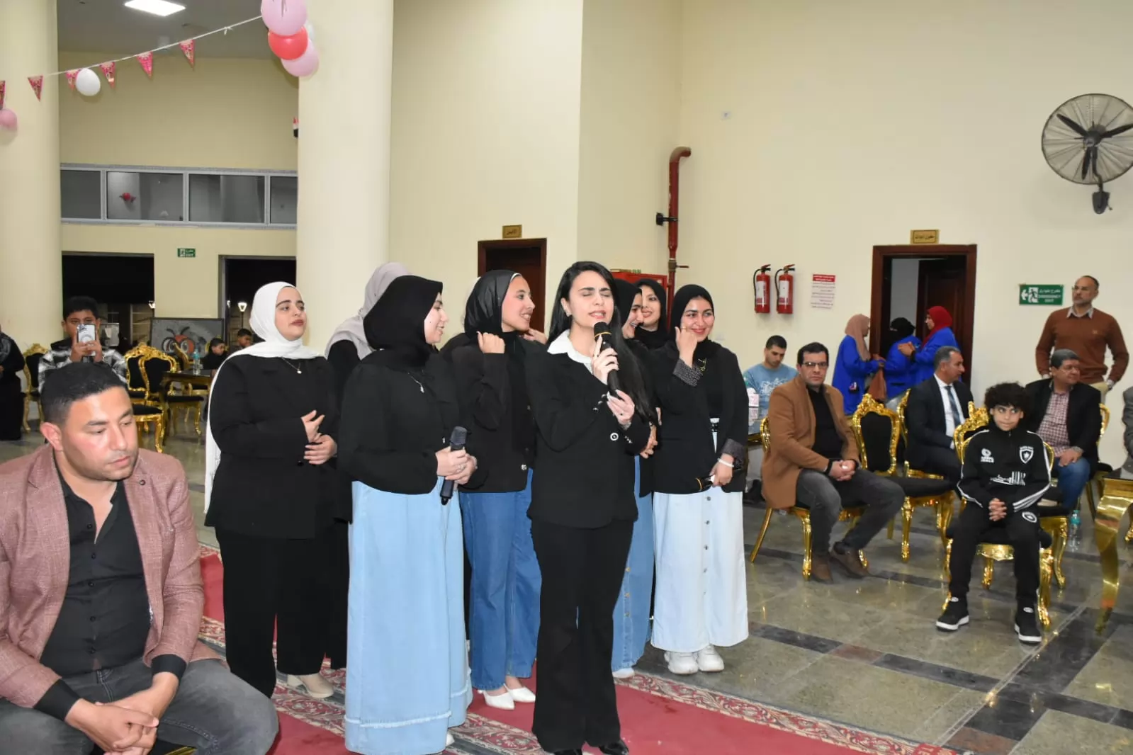 رئيس جامعة السادات يشارك في حفل إفطار جماعي بالطفولة المبكرة