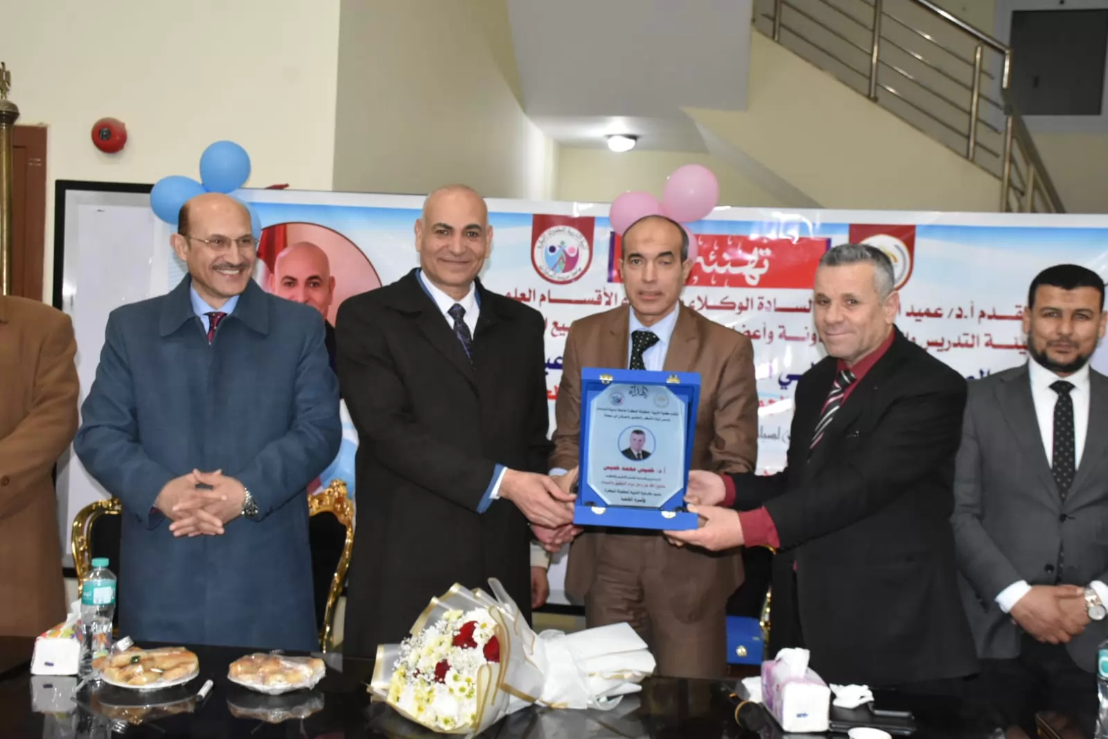 رئيس جامعة السادات يشارك في حفل إفطار جماعي بالطفولة المبكرة