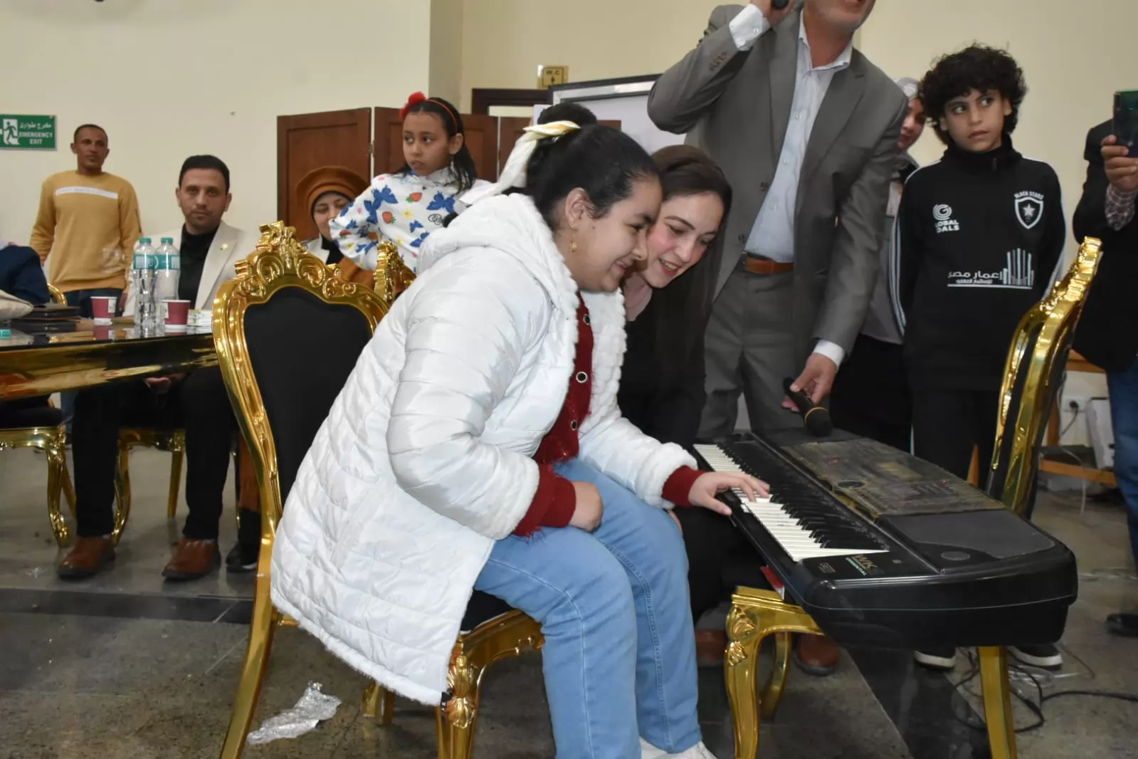 رئيس جامعة السادات يشارك في حفل إفطار جماعي بالطفولة المبكرة