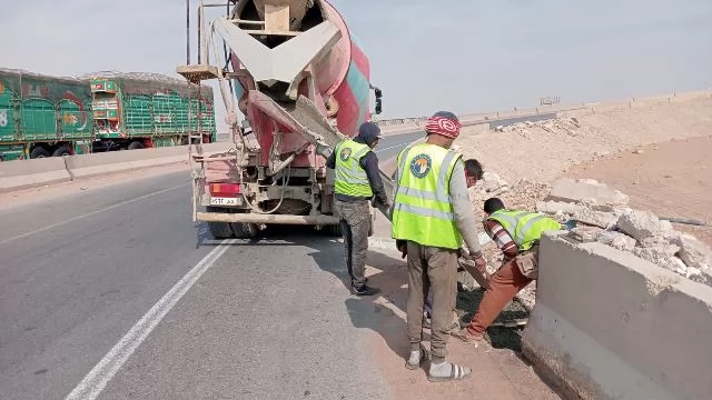 بشرة خير من رئيس جهاز 6 أكتوبر فى ملف تطوير الطرق بالمدينة.. صور