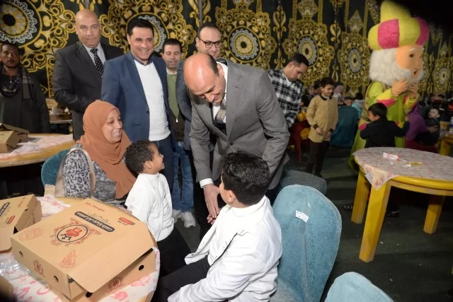 علوان يشارك أبناءه من ذوي الهمم بمراكزالشباب والرياضة حفل الإفطار