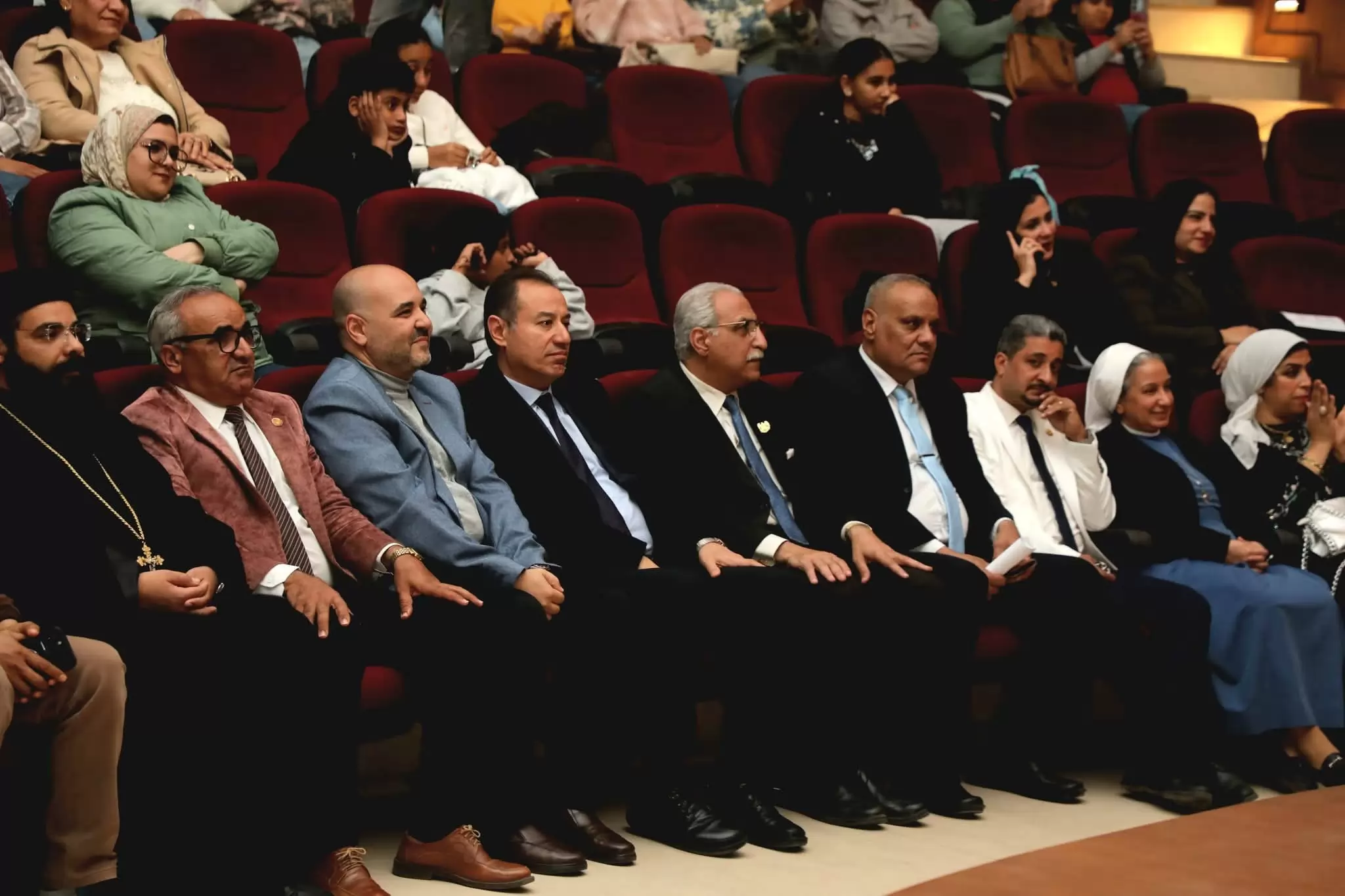 السكرتير العام المساعد يشهد الليلة المحمدية في قصر ثقافة الغردقة