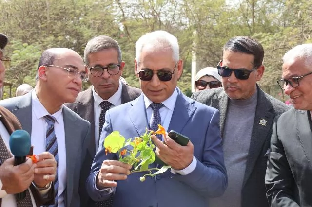 افتتاح معرض زهور الربيع التاسع 