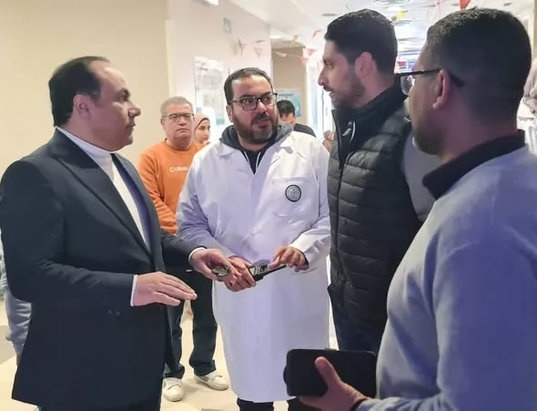 متابعة ميدانية لمستشفى ابوخليفة للطوارئ بالإسماعيلية..صور