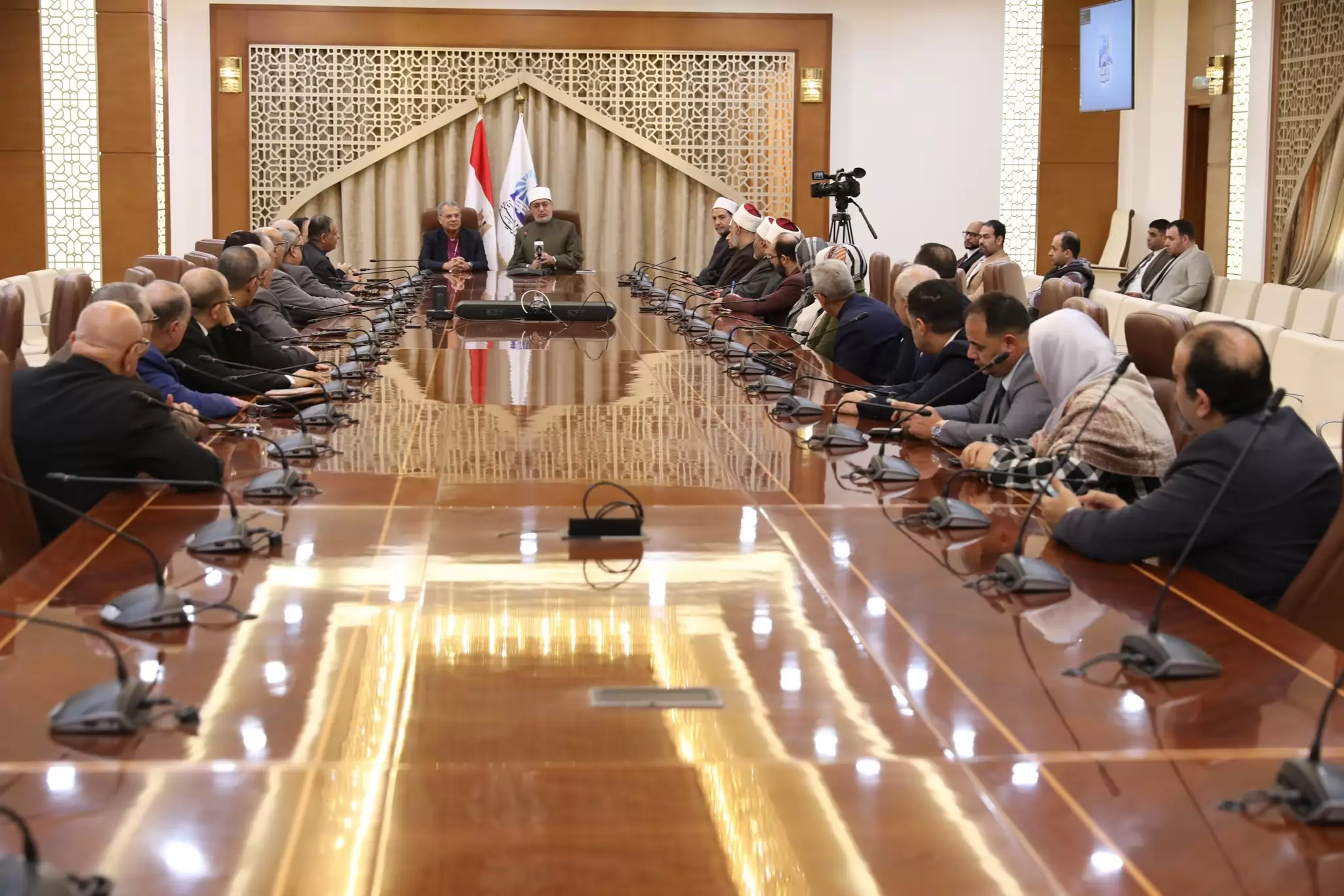 مفتي الجمهورية يستقبل رئيس الطائفة الإنجيلية للتهنئة بعيد الفطر 
