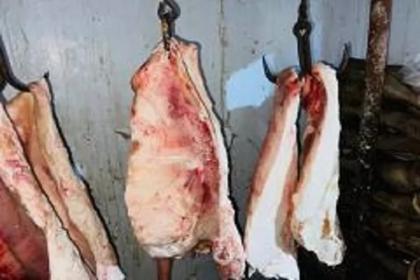 حملة تموينية بطوخ تضبط طن لحوم مجهولة المصدر وتحرر 4 محاضر متنوعة