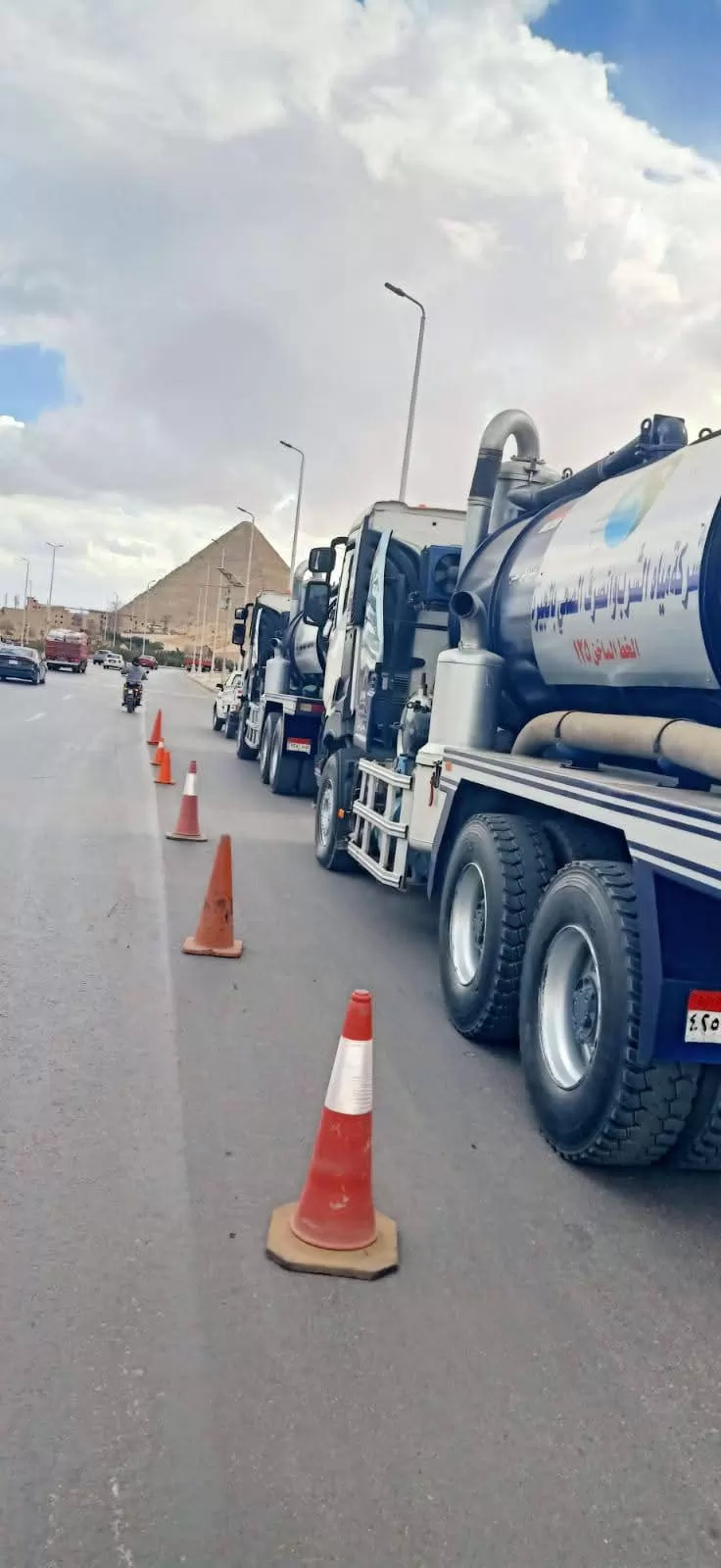  مياه الجيزة ترفع الطوارئ القصوى لمواجهة موجة الطقس السيئ