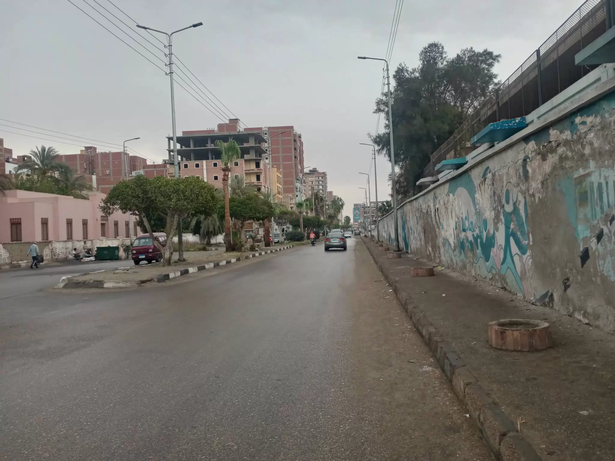 الطقس السيئ..أمطار غزيرةو يرودة في الإسماعيلية ..صور