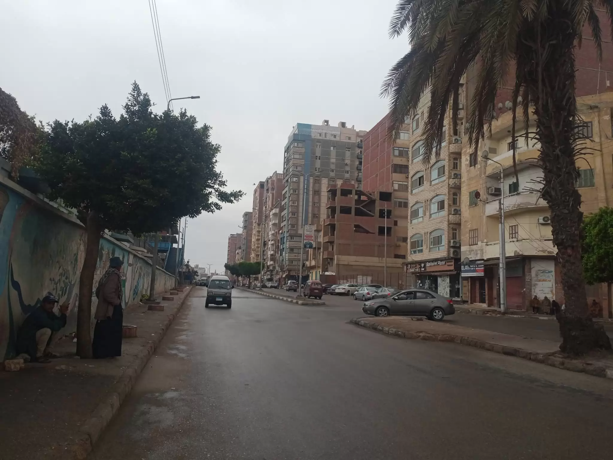 الطقس السيئ..أمطار غزيرةو يرودة في الإسماعيلية ..صور
