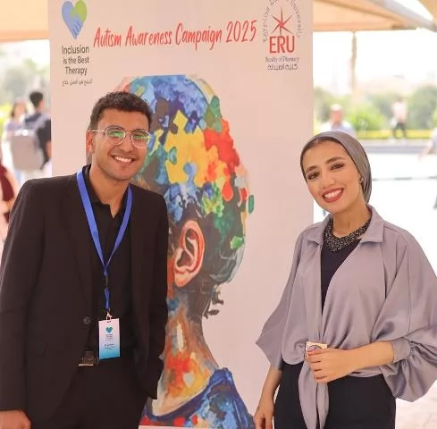 صيدلة الجامعة المصرية الروسية تنظم حملة لـ