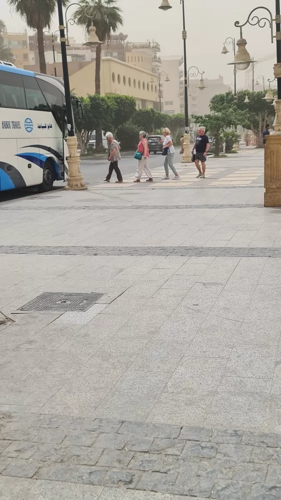 موجة طقس سيئ بالأقصر توقف سياحة اليوم الواحد