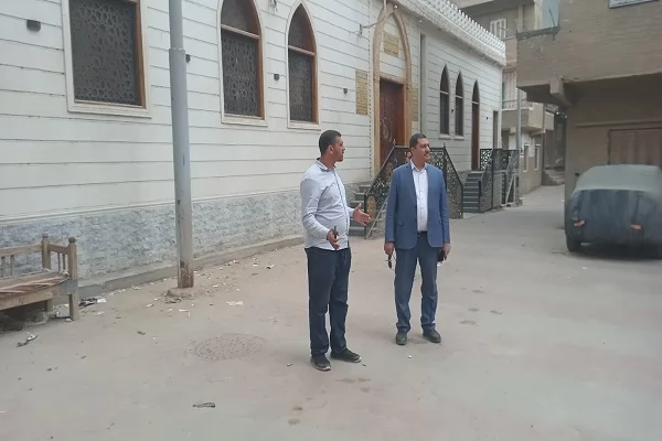استمرار تطوير شوارع القوصية بالإنترلوك ضمن خطة الارتقاء بأسيوط