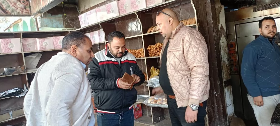 تحرير 108 مخالفات متنوعة فى حملات رقابية على المخابز والأسواق