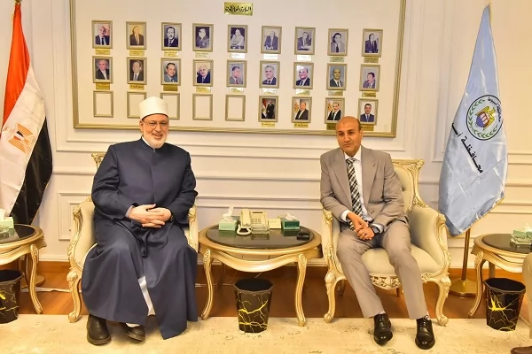 محافظ أسيوط يستقبل وكيل الأزهر ويؤكد دعم جهود بناء الوعي 