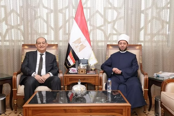 وزير الأوقاف يستقبل مساعد وزير الخارجية للعلاقات الثقافية 