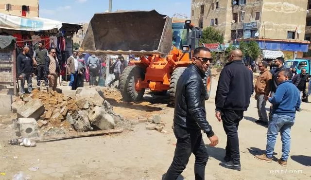 جهاز بدر يعلن الحرب على الباعة الجائلين والعشوائيات بالزلزال.. في