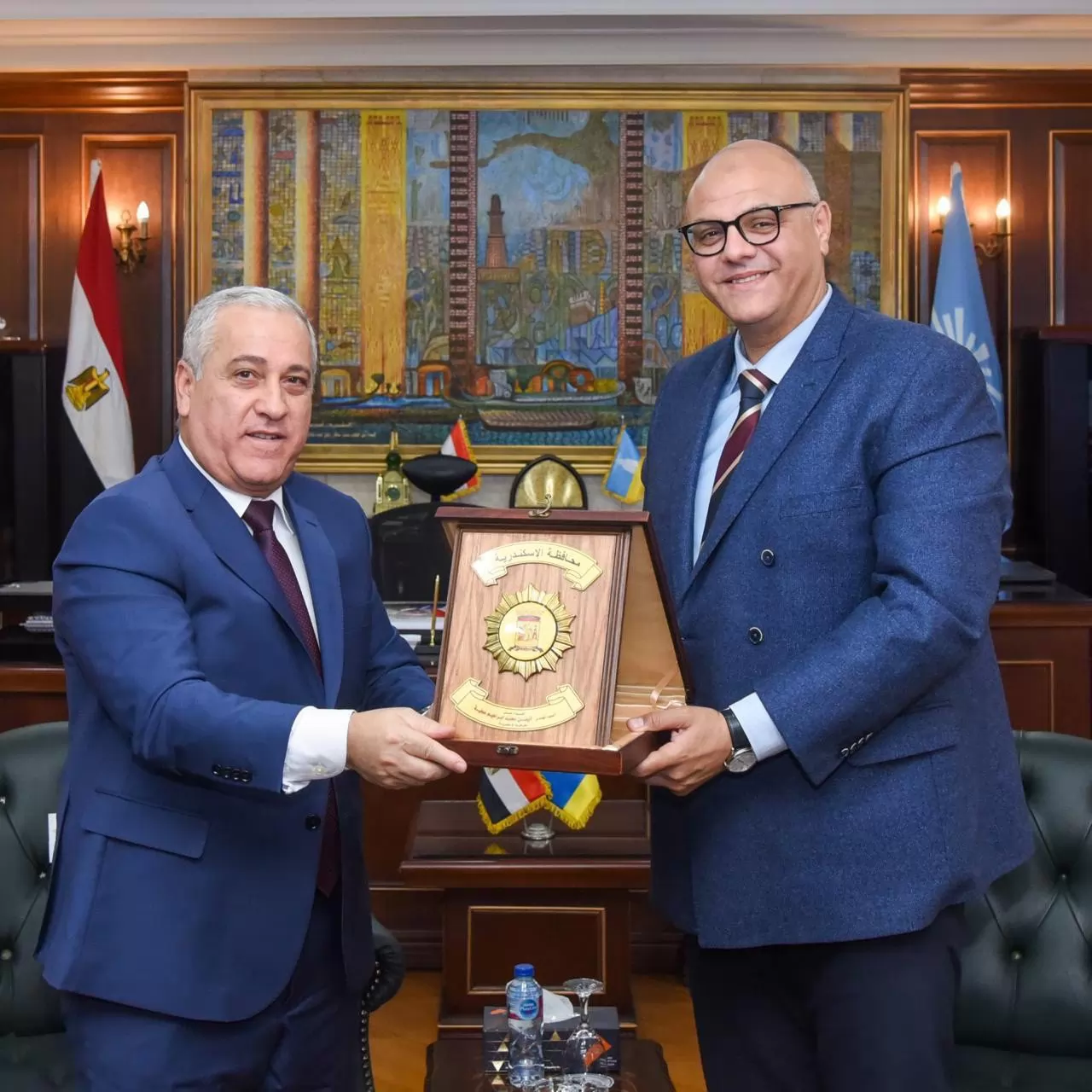 محافظ الإسكندرية ورئيس