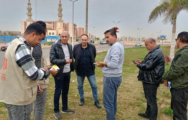 رئيس جهاز الشروق يكشف عن أحدث أعمال الزراعة والتجميل بالمدينة.. ص