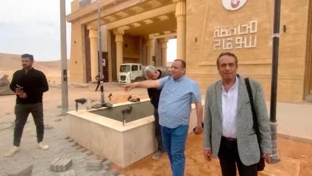 رئيس جهاز سوهاج الجديدة يكشف عن أهم مشروعات التجميل فى المدينة.. 