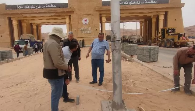 رئيس جهاز سوهاج الجديدة يكشف عن أهم مشروعات التجميل فى المدينة.. 