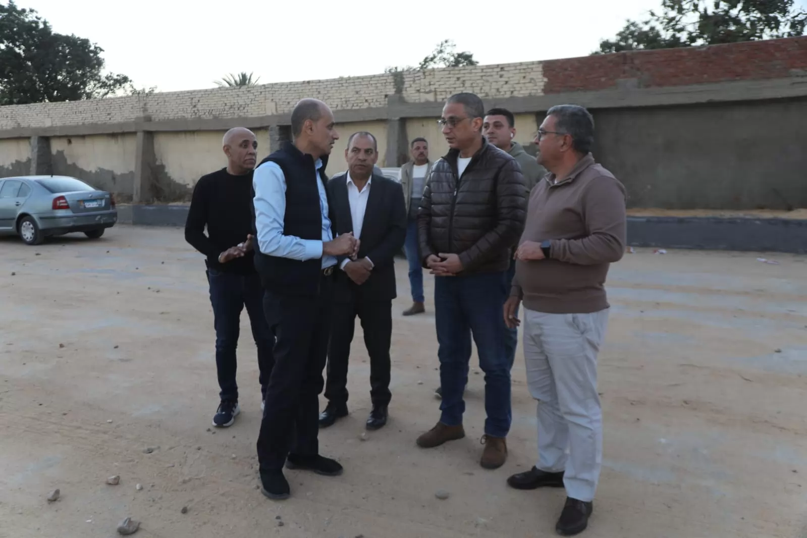 محافظة الجيزة تزيل أكبر تعدي على الأراضي الزراعية بأبو النمرس 