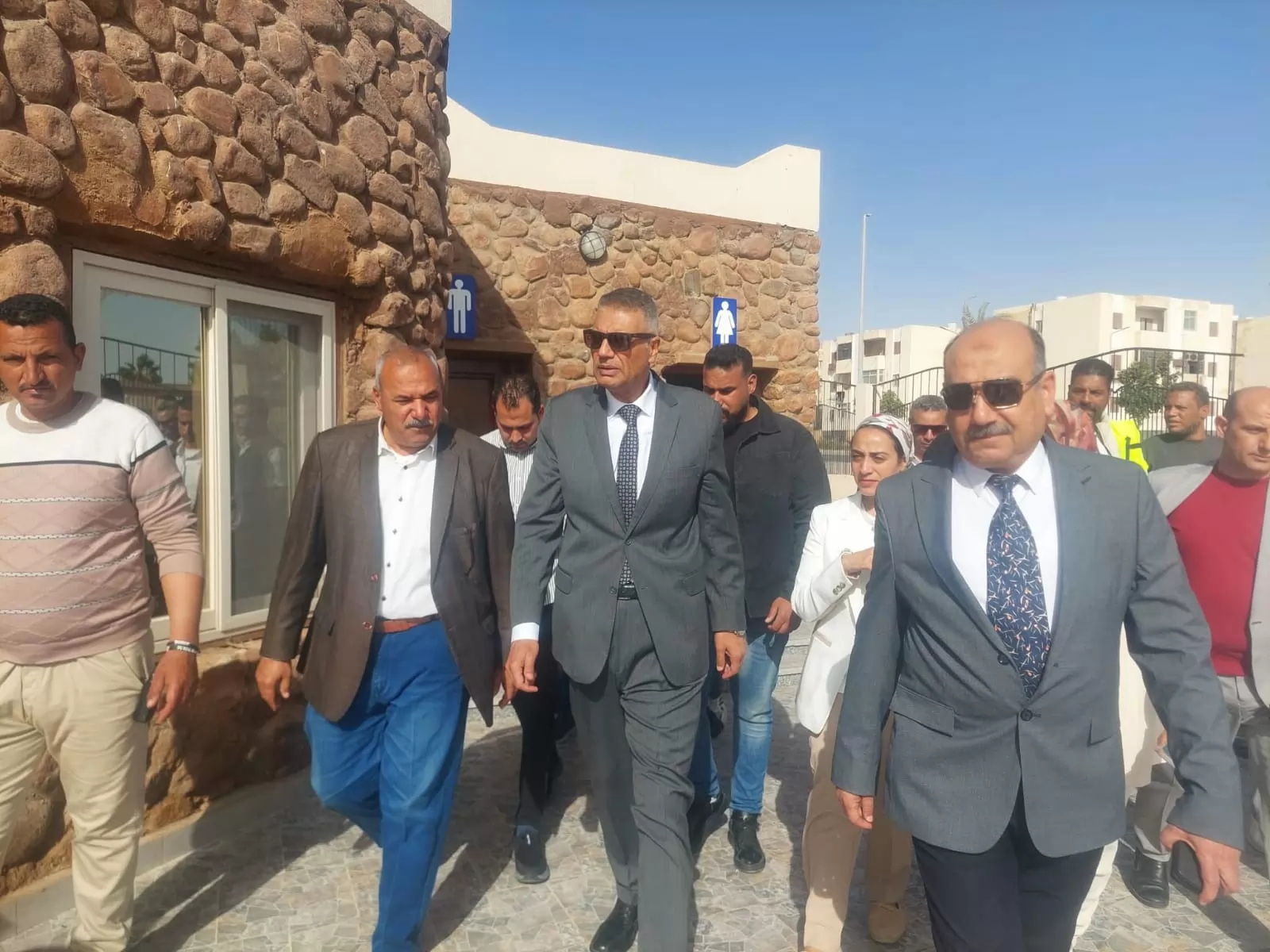 محافظ جنوب سيناء يفتتح حديقة الزهوربمدينة الطوربتكلفة17مليون جنيه