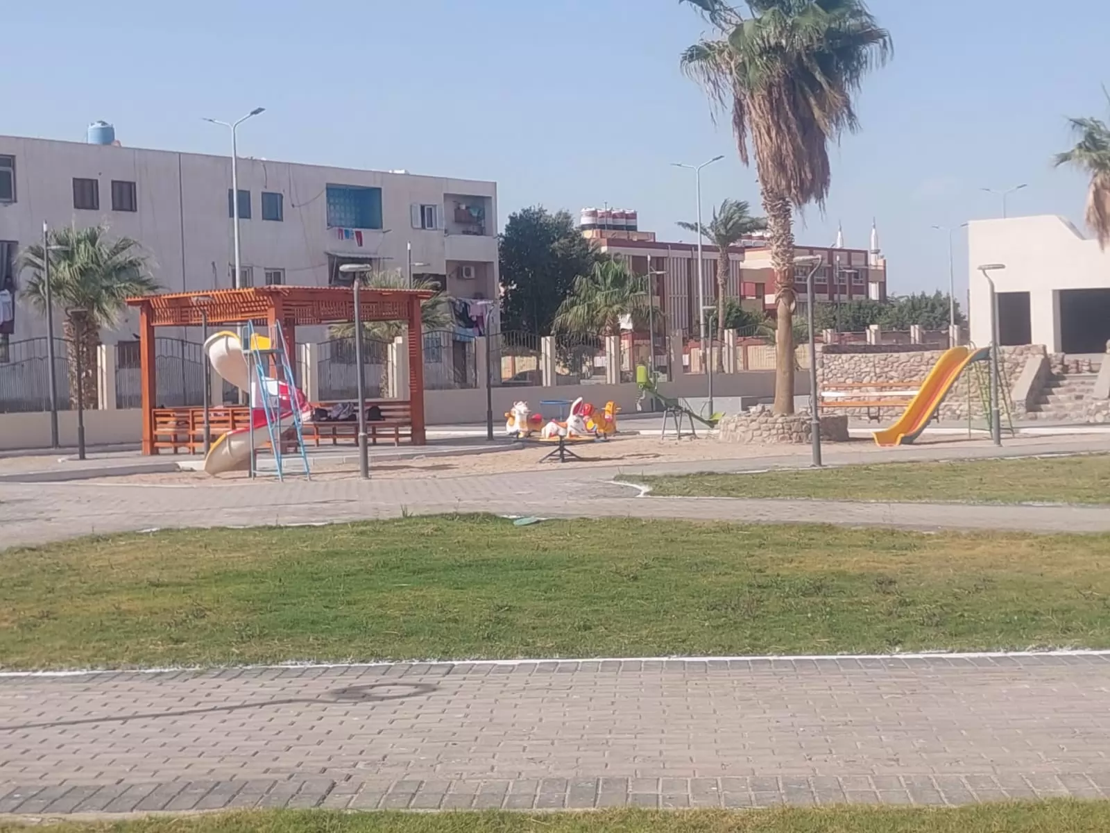 محافظ جنوب سيناء يفتتح حديقة الزهوربمدينة الطوربتكلفة17مليون جنيه