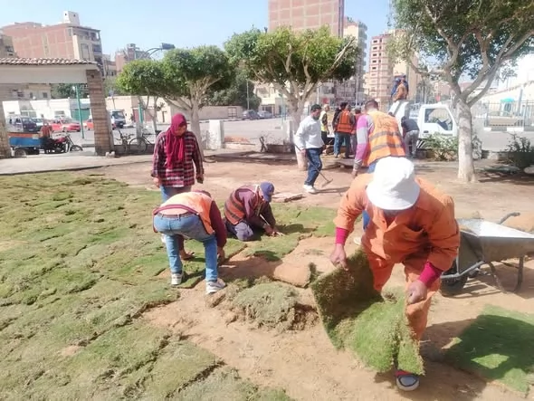 تطوير حديقة الطائف ..متنفس جديد لأهالي الإسماعيلية