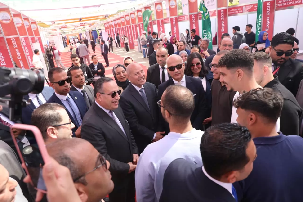 وزير التعليم العالي يفتتح الملتقى التوظيفي الأكبر بجامعة عين شمس