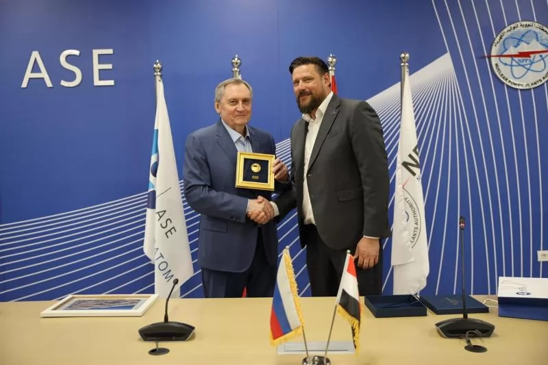 وفد روسي رفيع المستوى يزور محطة الضبعة النووية