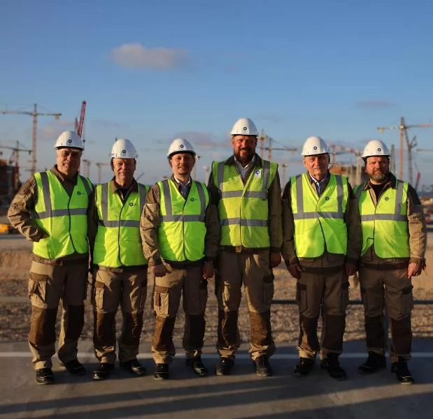 وفد روسي رفيع المستوى يزور محطة الضبعة النووية